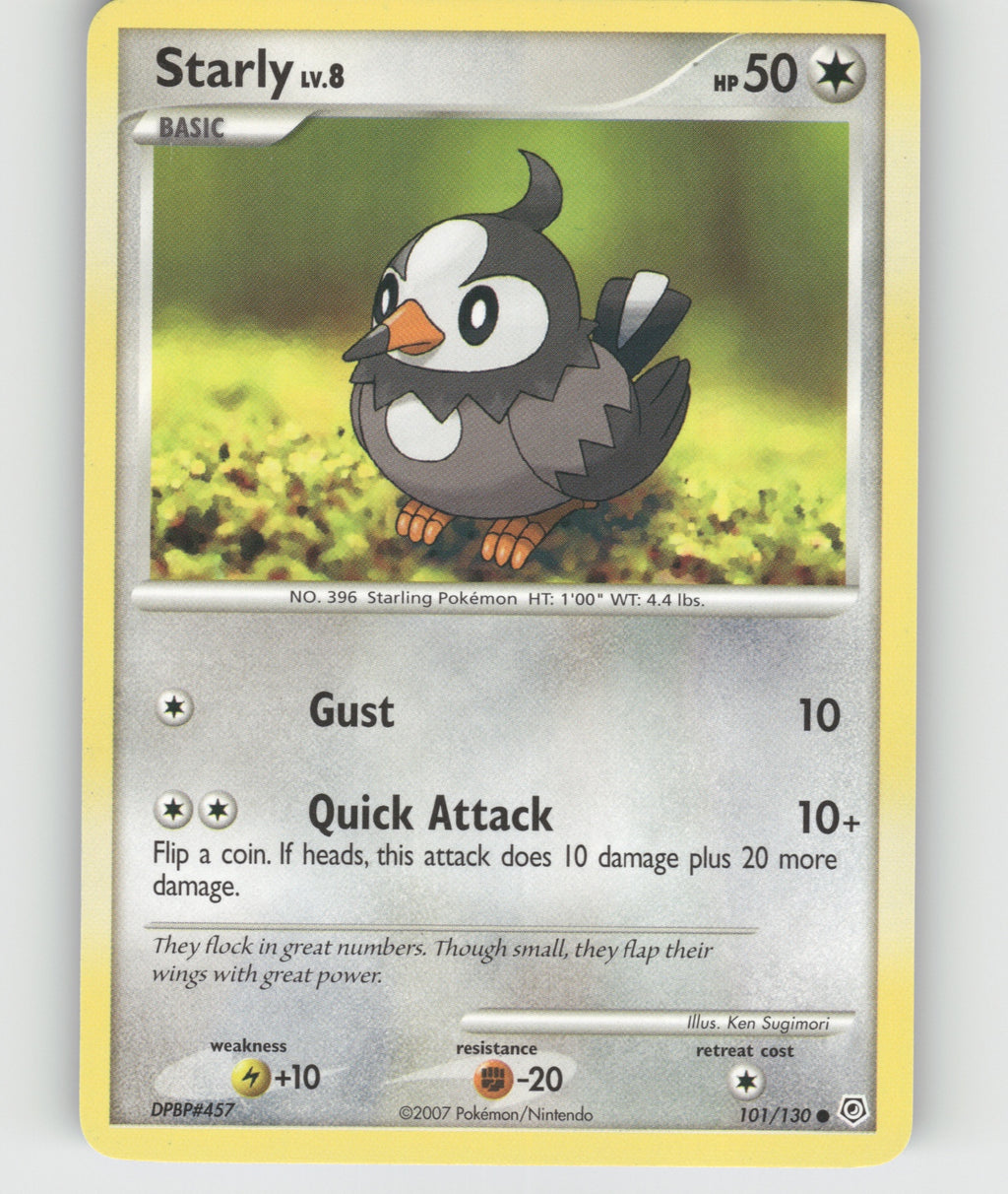 Starly Common POP Series 6 016/017 NM