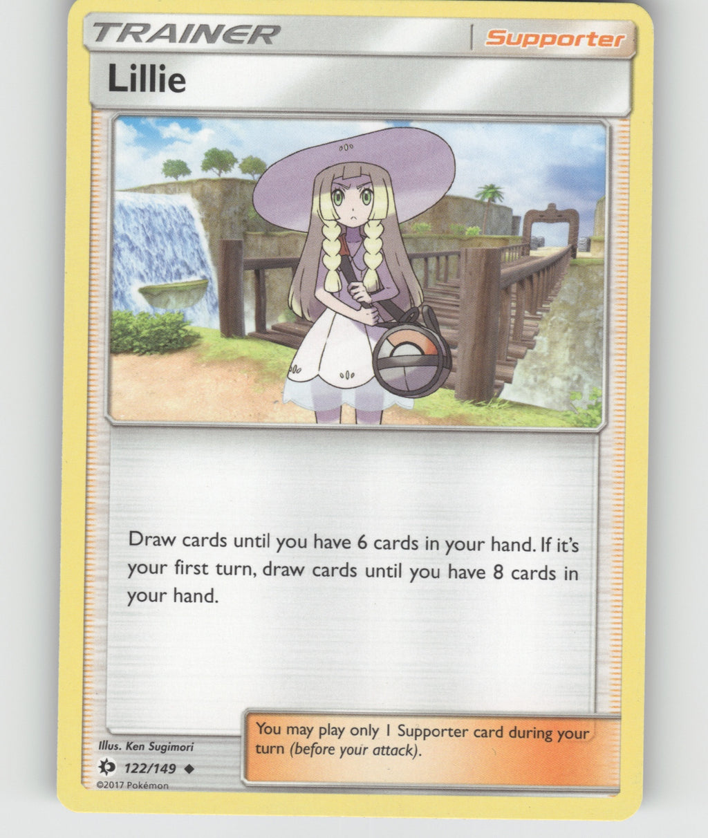 Lillie Uncommon SM Base Set 122/149 NM