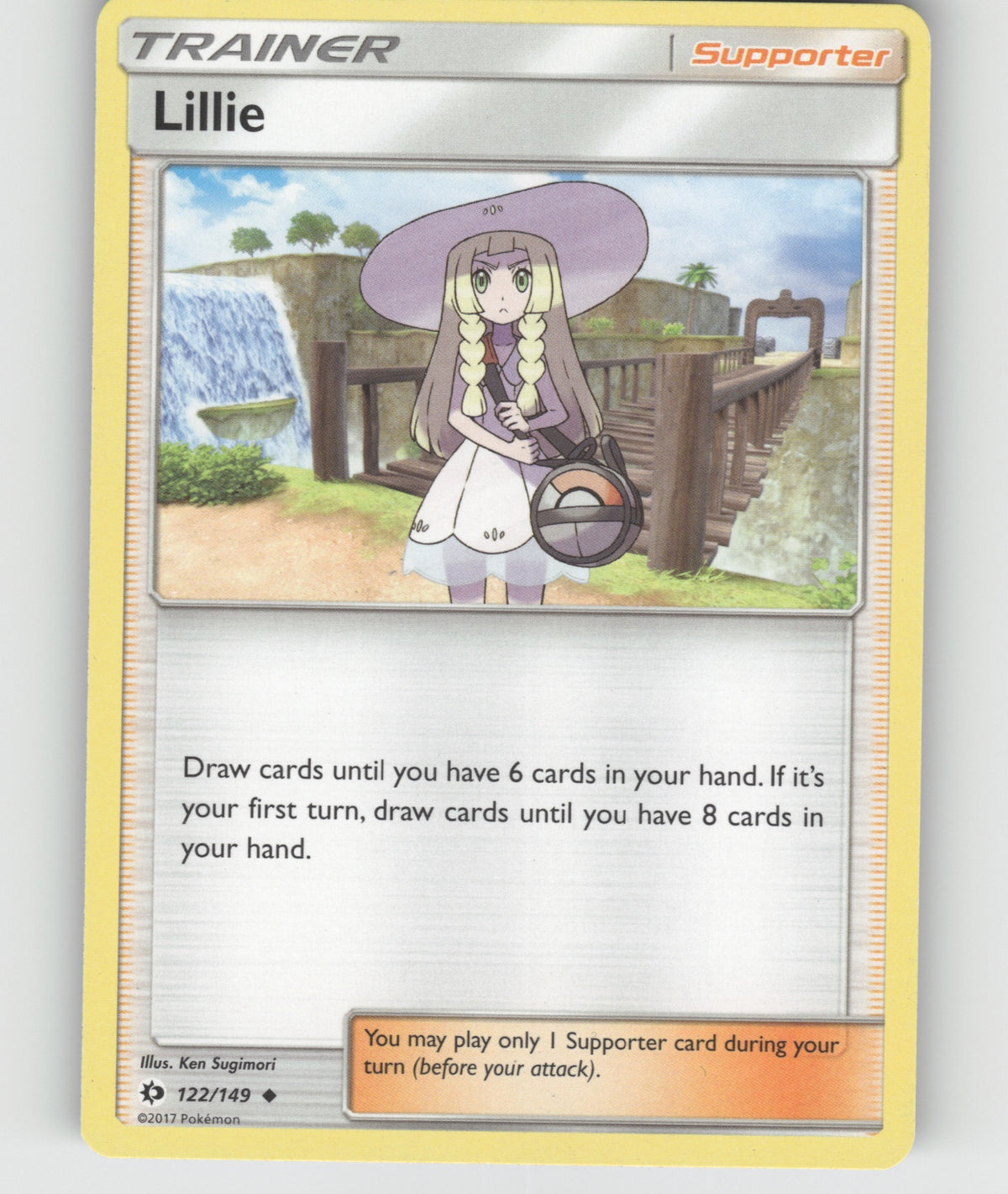 Lillie Uncommon SM Base Set 122/149 NM