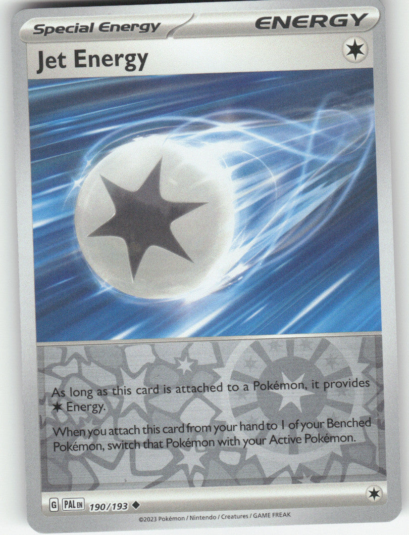 Jet Energy Reverse Holo Uncommon SV02: Paldea Evolved 190/193 NM