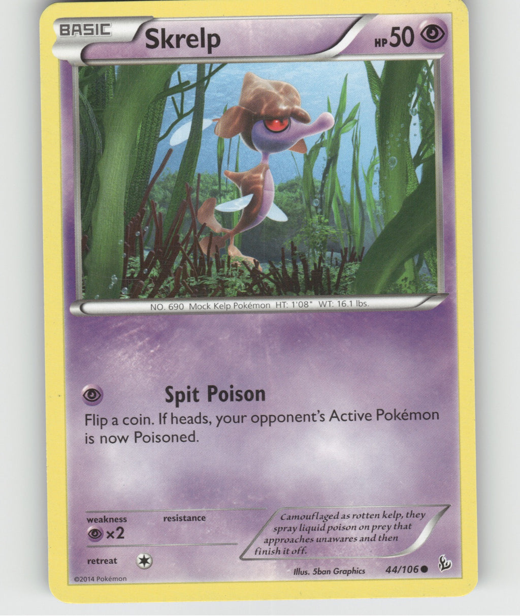 Skrelp Common XY - Flashfire 44/106 NM