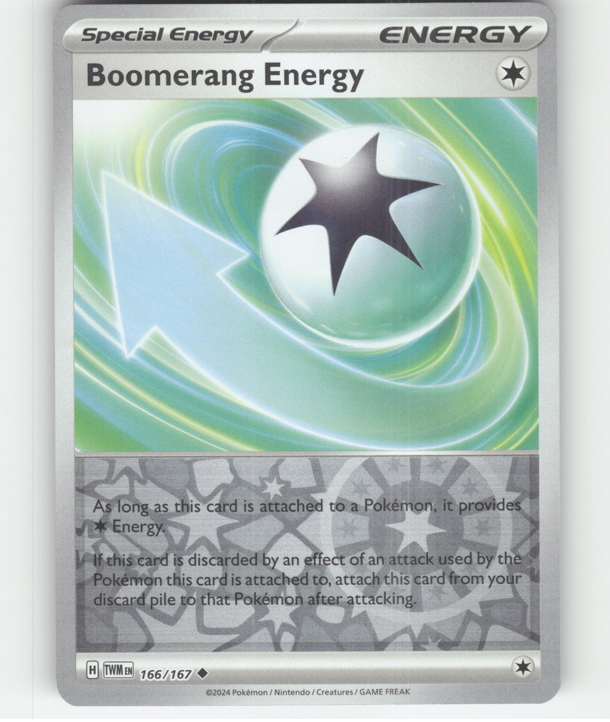 Boomerang Energy Uncommon SV06: Twilight Masquerade 166/167 NM
