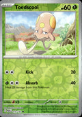Toedscool Reverse Holo Common SV04: Paradox Rift 016/182 NM