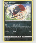 Weavile Rare SM - Burning Shadows 86/147 NM