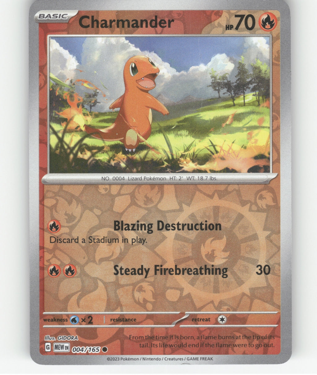 Charmander (Reverse Cosmos Holo) (Costco Exclusive) Holo Promo Miscellaneous Cards & Products 004/165 NM