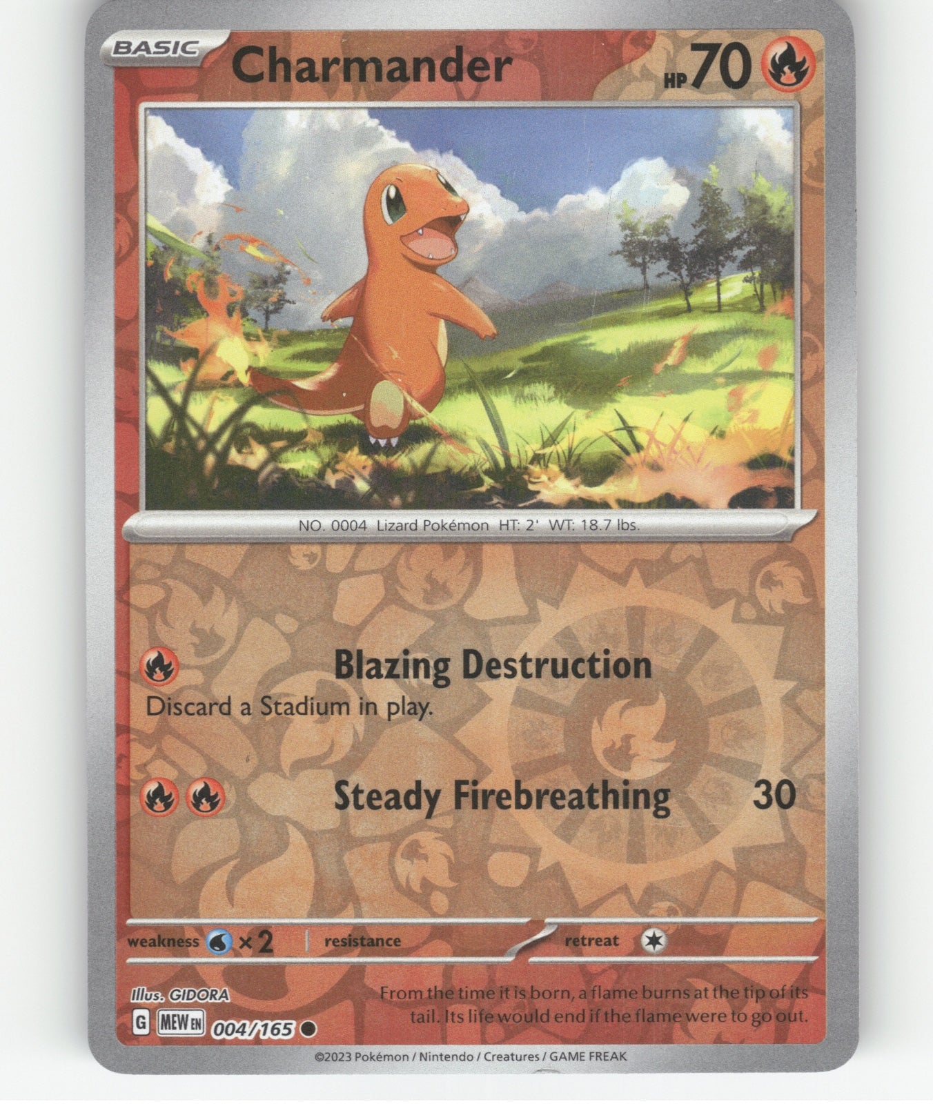 Charmander (Reverse Cosmos Holo) (Costco Exclusive) Holo Promo Miscellaneous Cards & Products 004/165 NM
