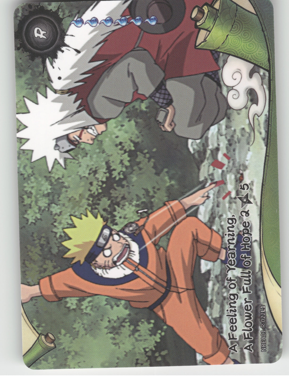 A Feeling Of Yearning, A Flower Full Of Hope\n2/5 Base R Earth Scroll Series 1 0 front