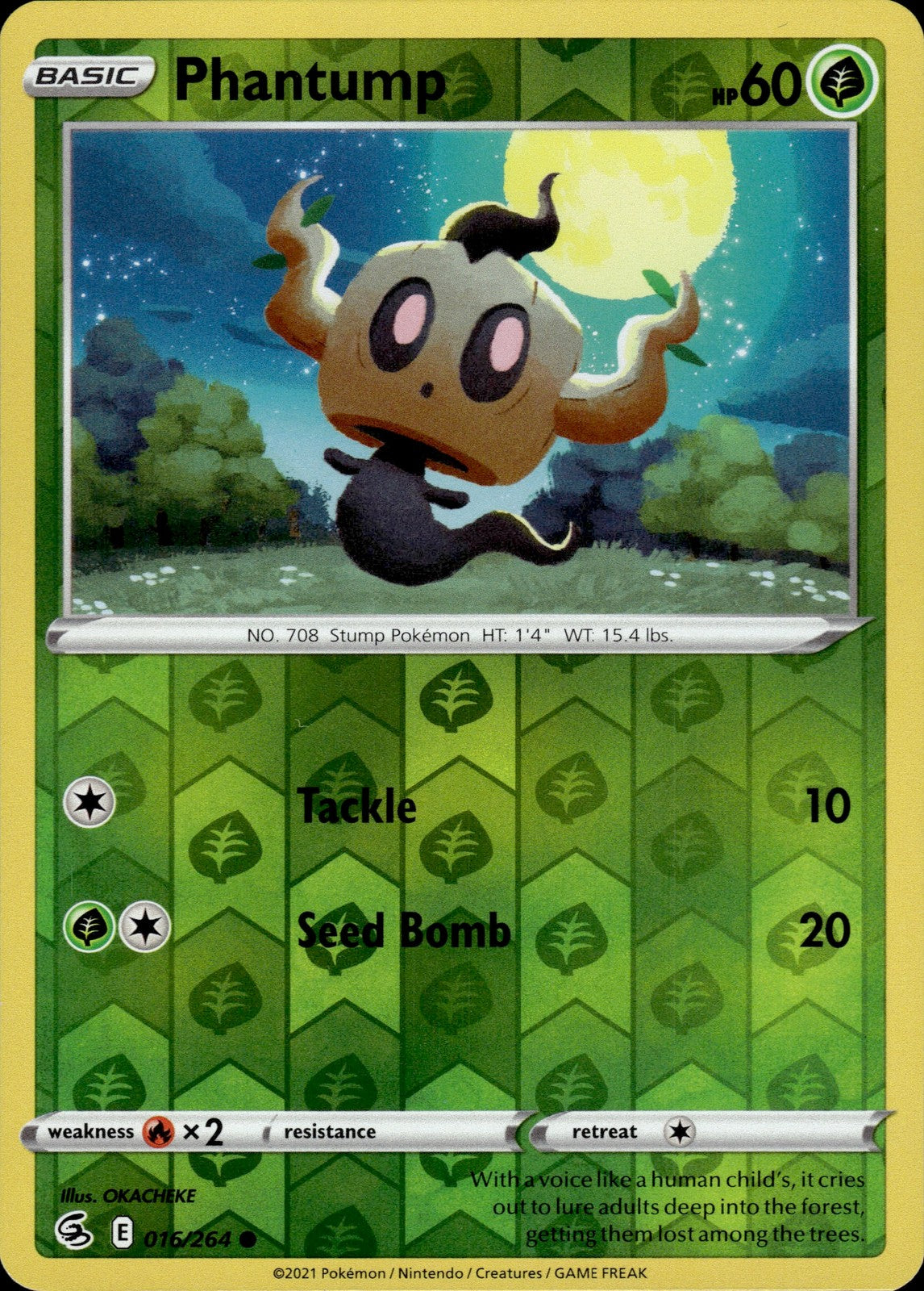 Phantump Promo Trick or Trade BOOster Bundle 016/264 NM
