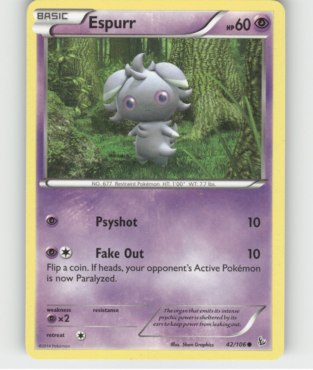 Espurr Common XY - Flashfire 42/106 NM
