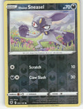 Hisuian Sneasel Reverse Holo Common SWSH10: Astral Radiance 092/189 NM
