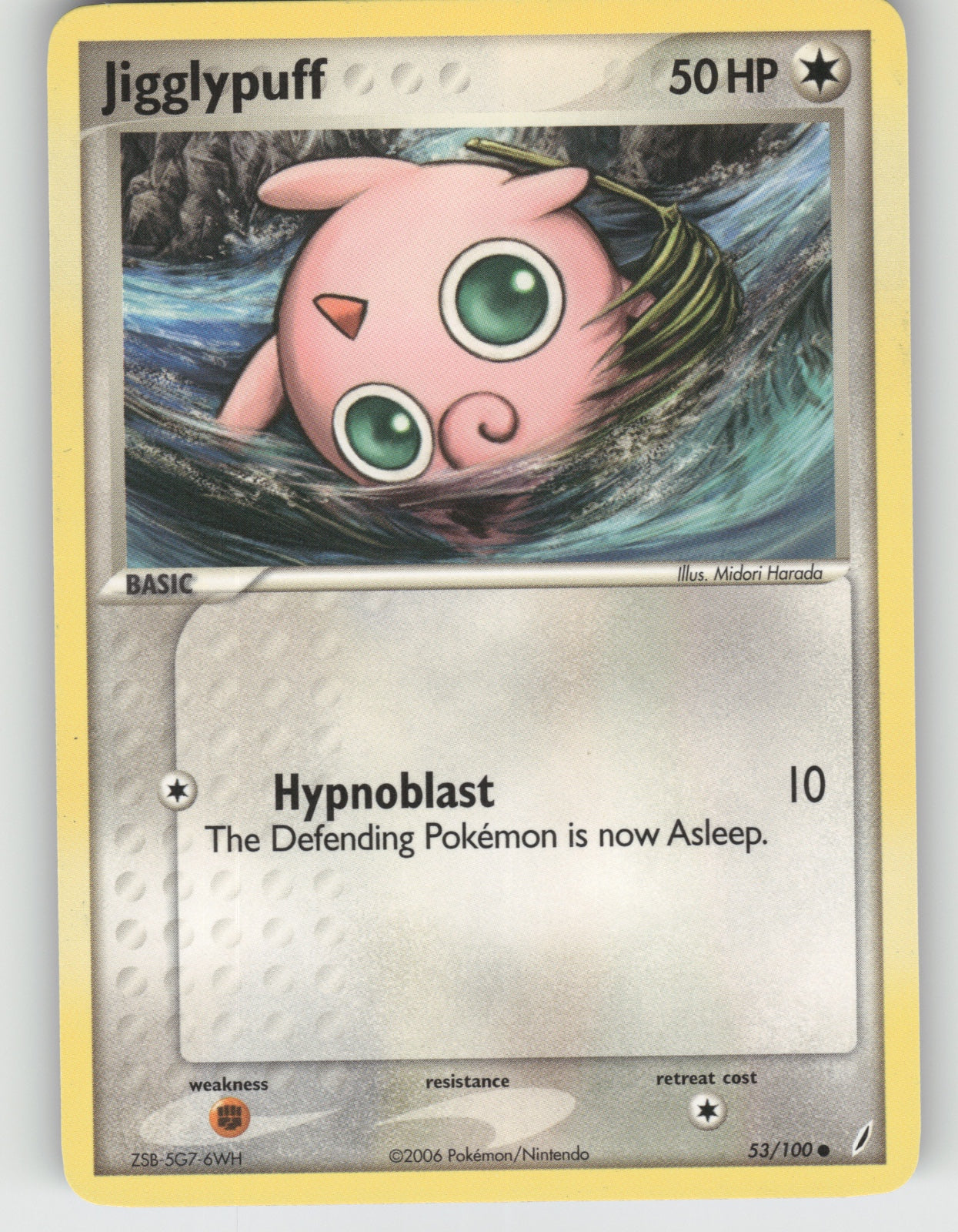 Jigglypuff Common EX Crystal Guardians 53/100 NM