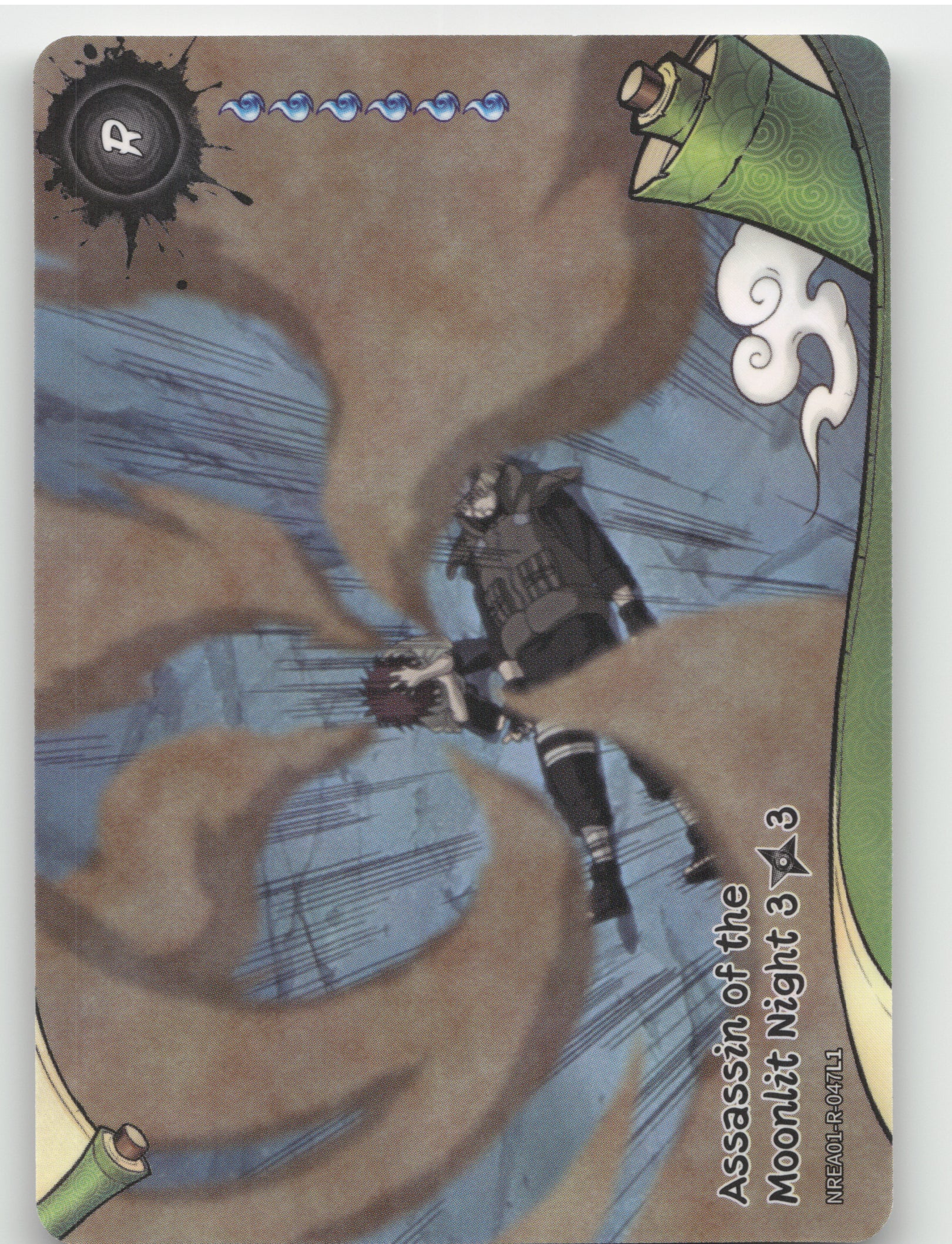 Assassin Of The Moonlit Night\n3/3 Base R Earth Scroll Series 1 047L1 NM front
