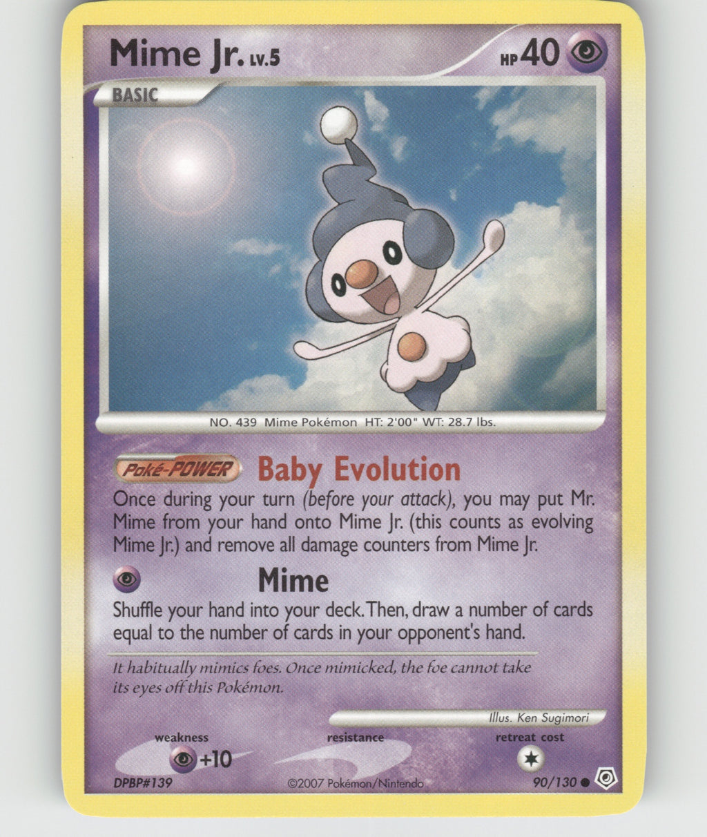 Mime Jr. Common Diamond and Pearl 90/130 NM