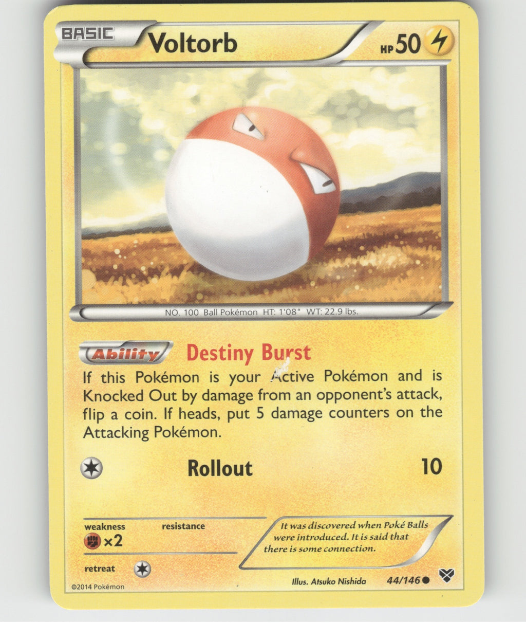 Voltorb Common XY Base Set 44/146 LP