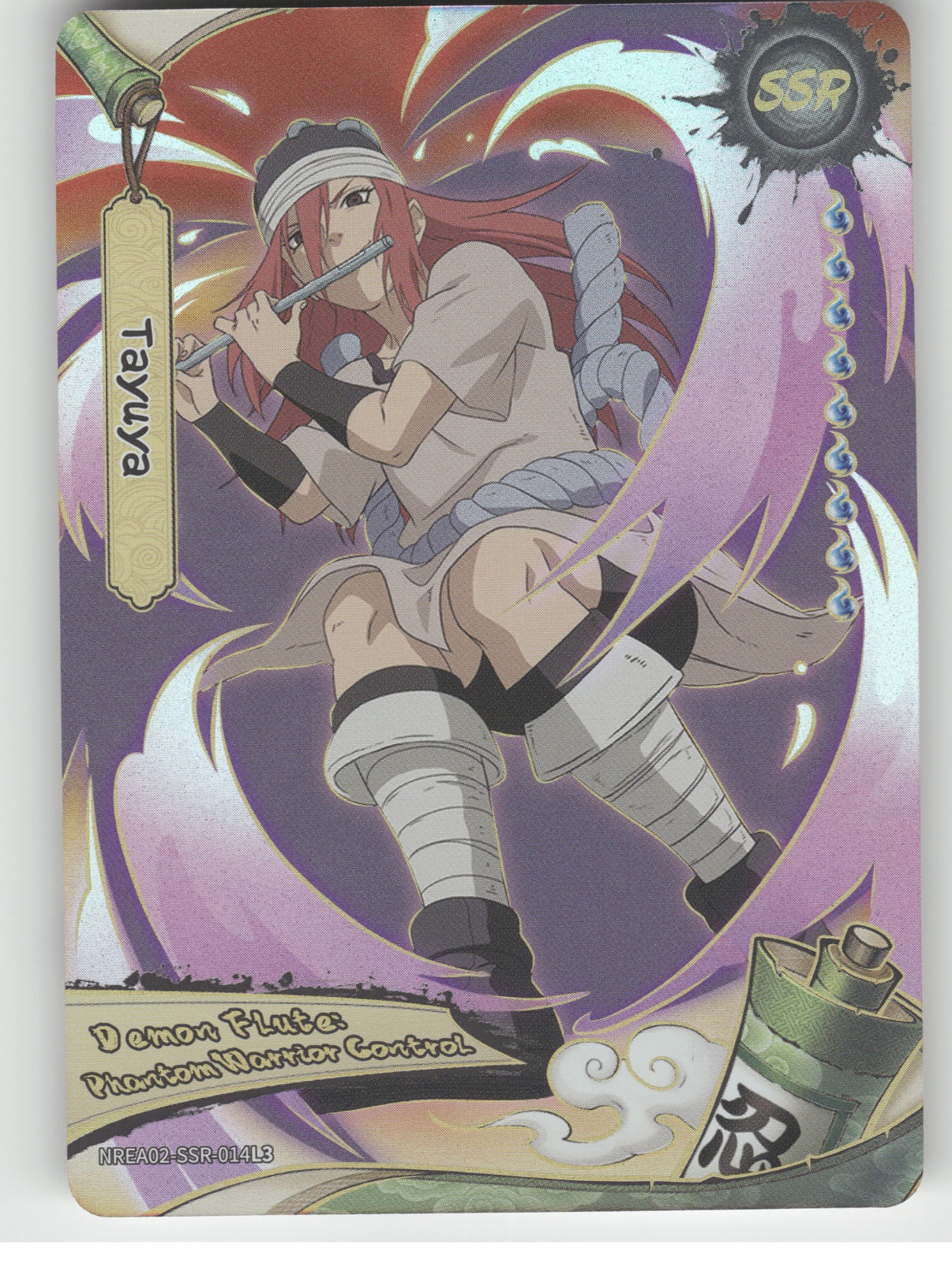 Tayuya Base SSR Earth Scroll Series 2 014L3 NM front