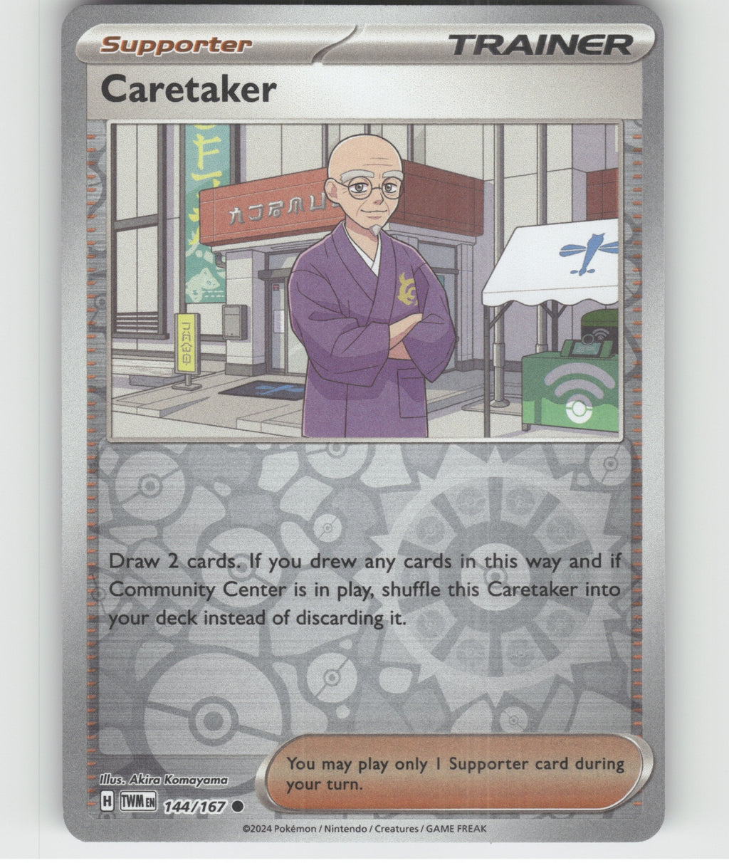 Caretaker Common SV06: Twilight Masquerade 144/167 NM