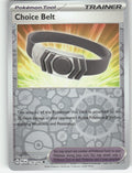 Choice Belt Reverse Holo Uncommon SV02: Paldea Evolved 176/193 NM