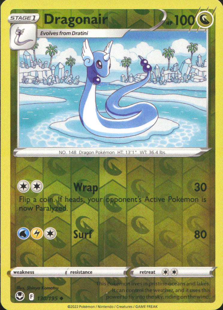 Dragonair Reverse Holo Uncommon SWSH12: Silver Tempest 130/195 NM