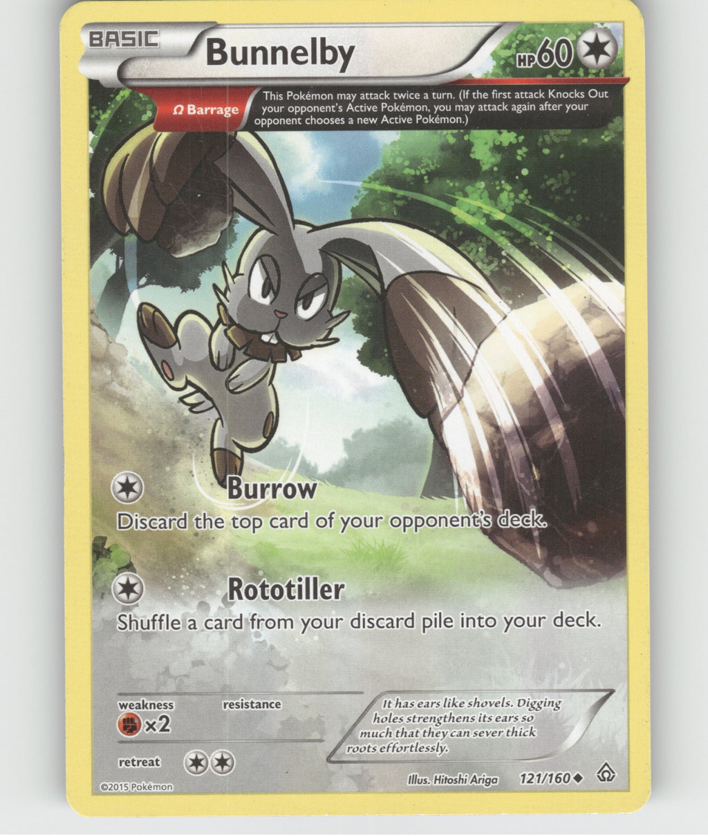 Bunnelby (Omega) Uncommon XY - Primal Clash 121/160 NM