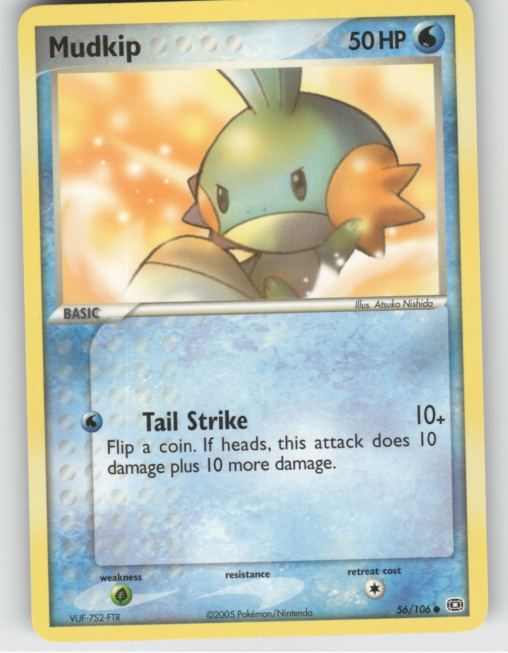 Mudkip Common EX Emerald 56/106 NM