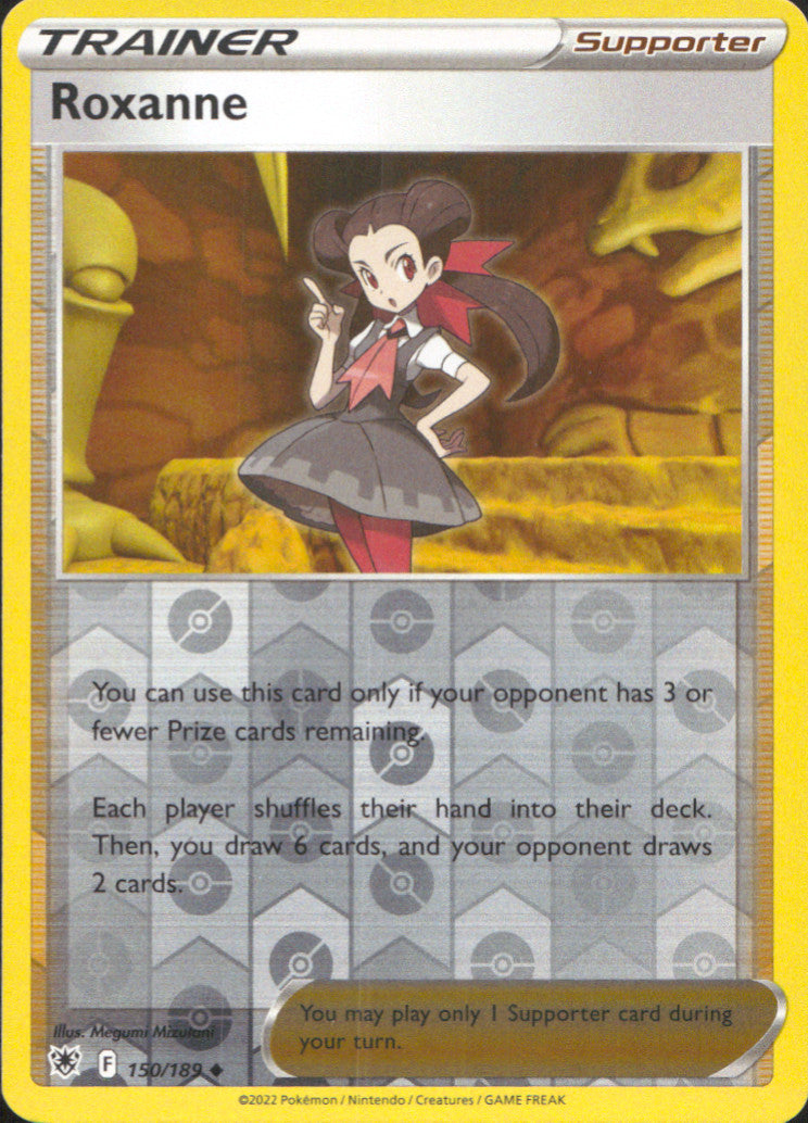 Roxanne Reverse Holo Uncommon SWSH10: Astral Radiance 150/189 NM