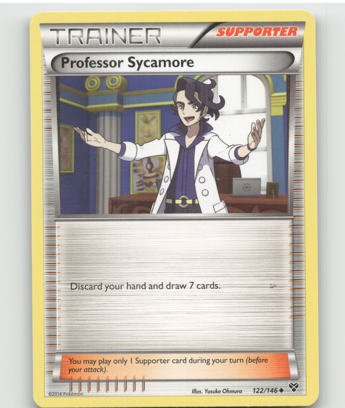 Professor Sycamore Uncommon XY Base Set 122/146 LP