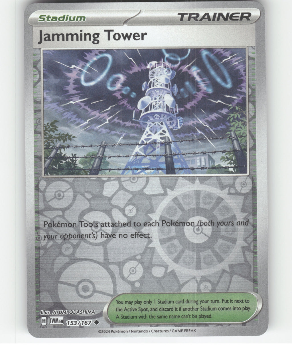 Jamming Tower Uncommon SV06: Twilight Masquerade 153/167 NM