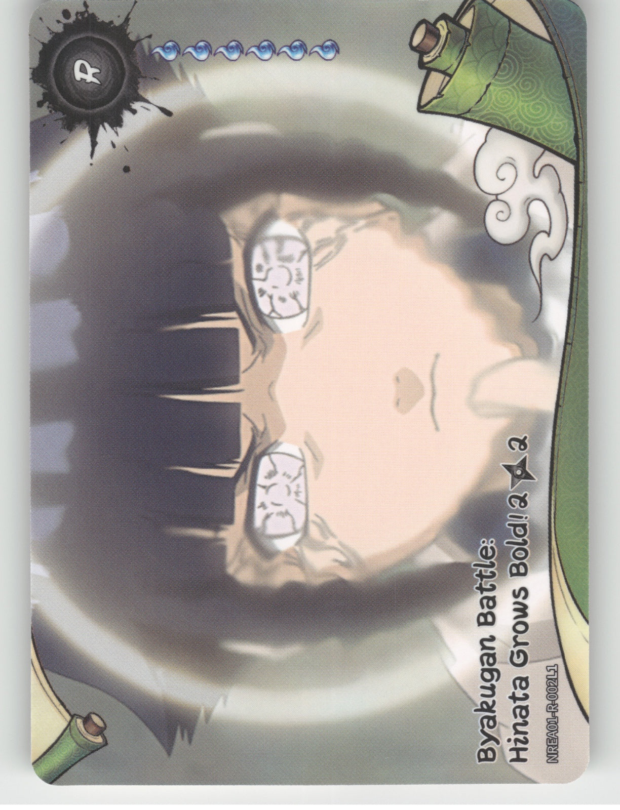 Byakugan Battle: Hinata Grows Bold!\n2/2 Base R Earth Scroll Series 1 002L1 NM front
