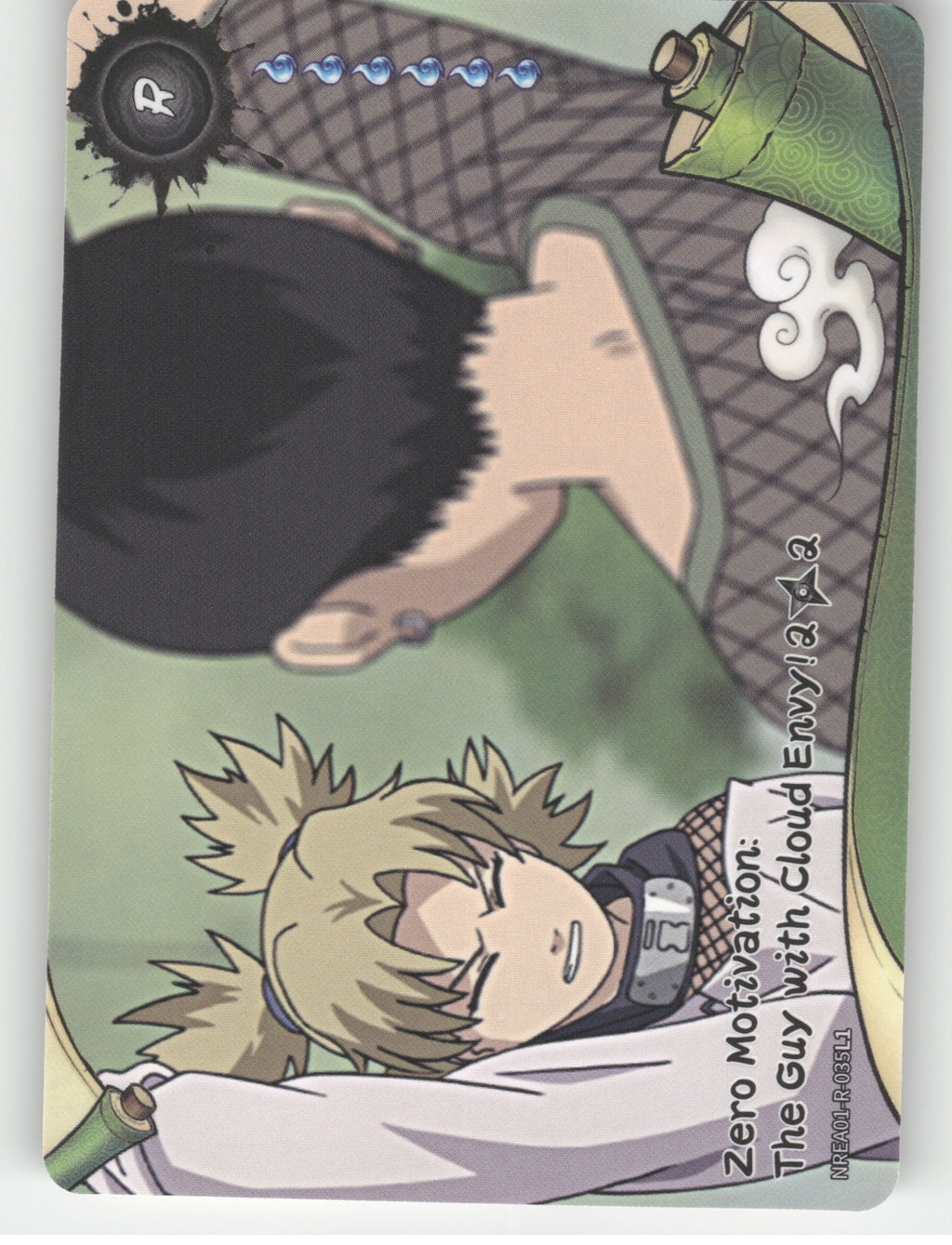 Zero Motivation: The Guy With Cloud Envy!\n2/2 Base R Earth Scroll Series 1 035L front