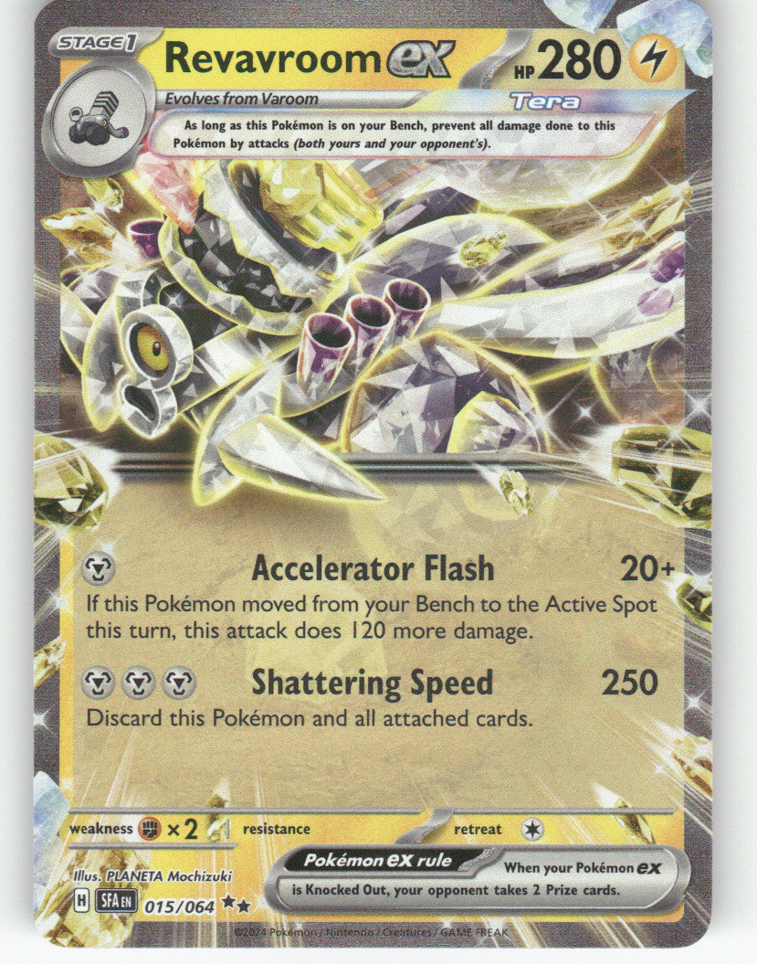 Revavroom ex Holo Double Rare SV: Shrouded Fable 015/064 NM