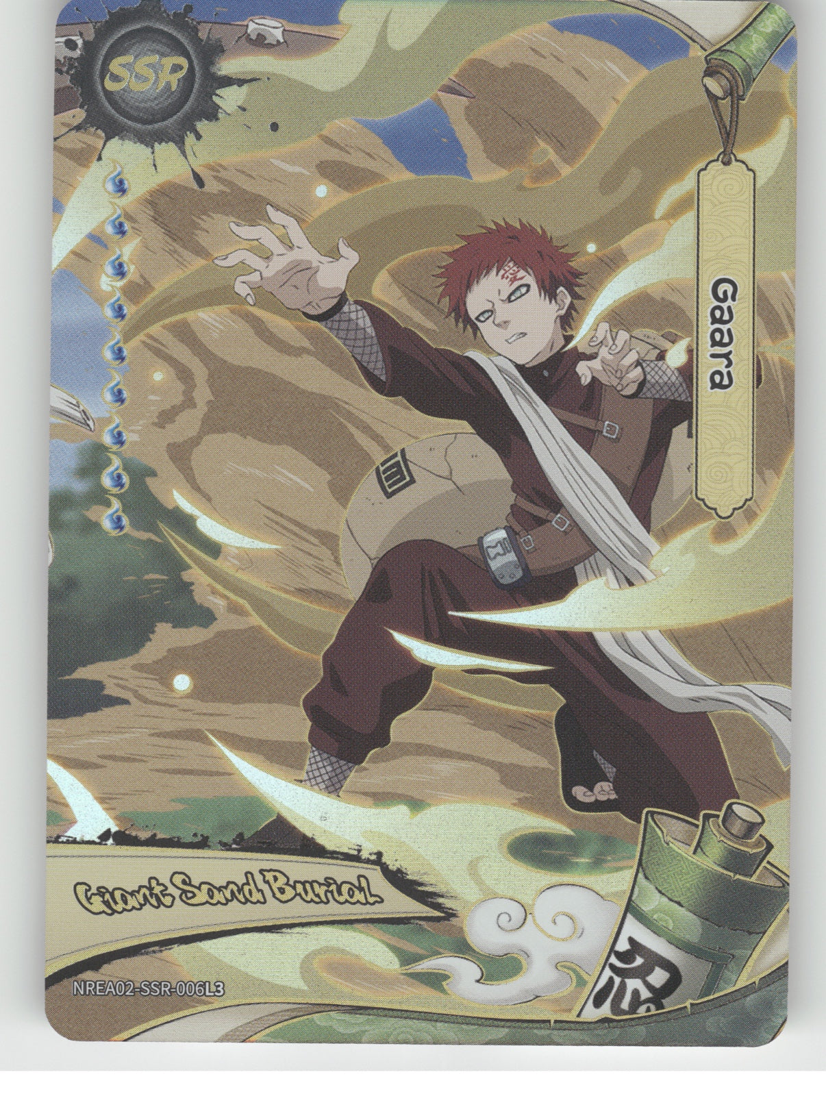 Gaara Base SSR Earth Scroll Series 2 006L3 NM front