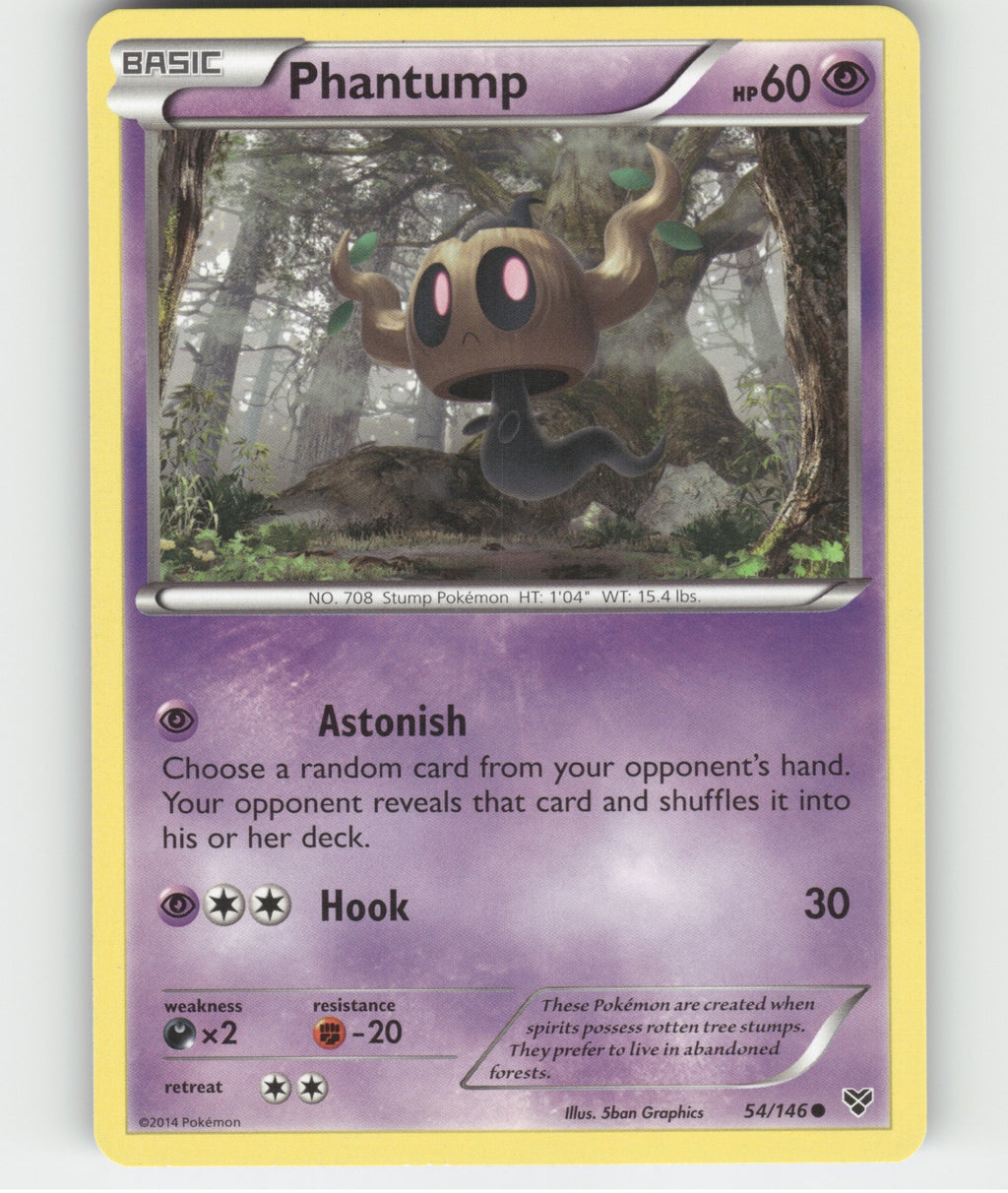 Phantump Common XY Base Set 54/146 LP