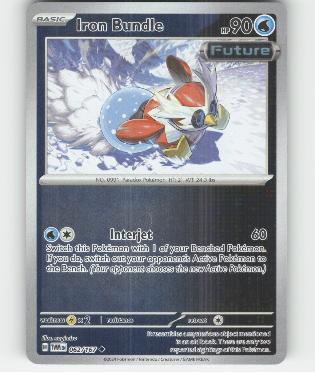 Iron Bundle Uncommon SV06: Twilight Masquerade 062/167 NM