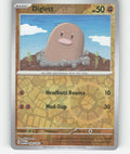 Diglett Reverse Holo Common SV: Scarlet & Violet 151 050/165 NM
