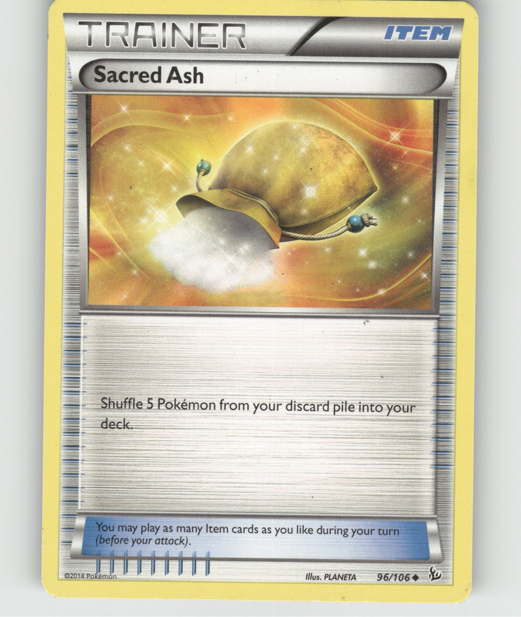 Sacred Ash Uncommon XY - Flashfire 96/106 NM