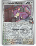 Team Rocket's Rattata Reverse Holo Common SV10: Destined Rivals 147/182 NM