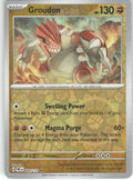 Groudon Reverse Holo Rare SV: Prismatic Evolutions 049/131 NM