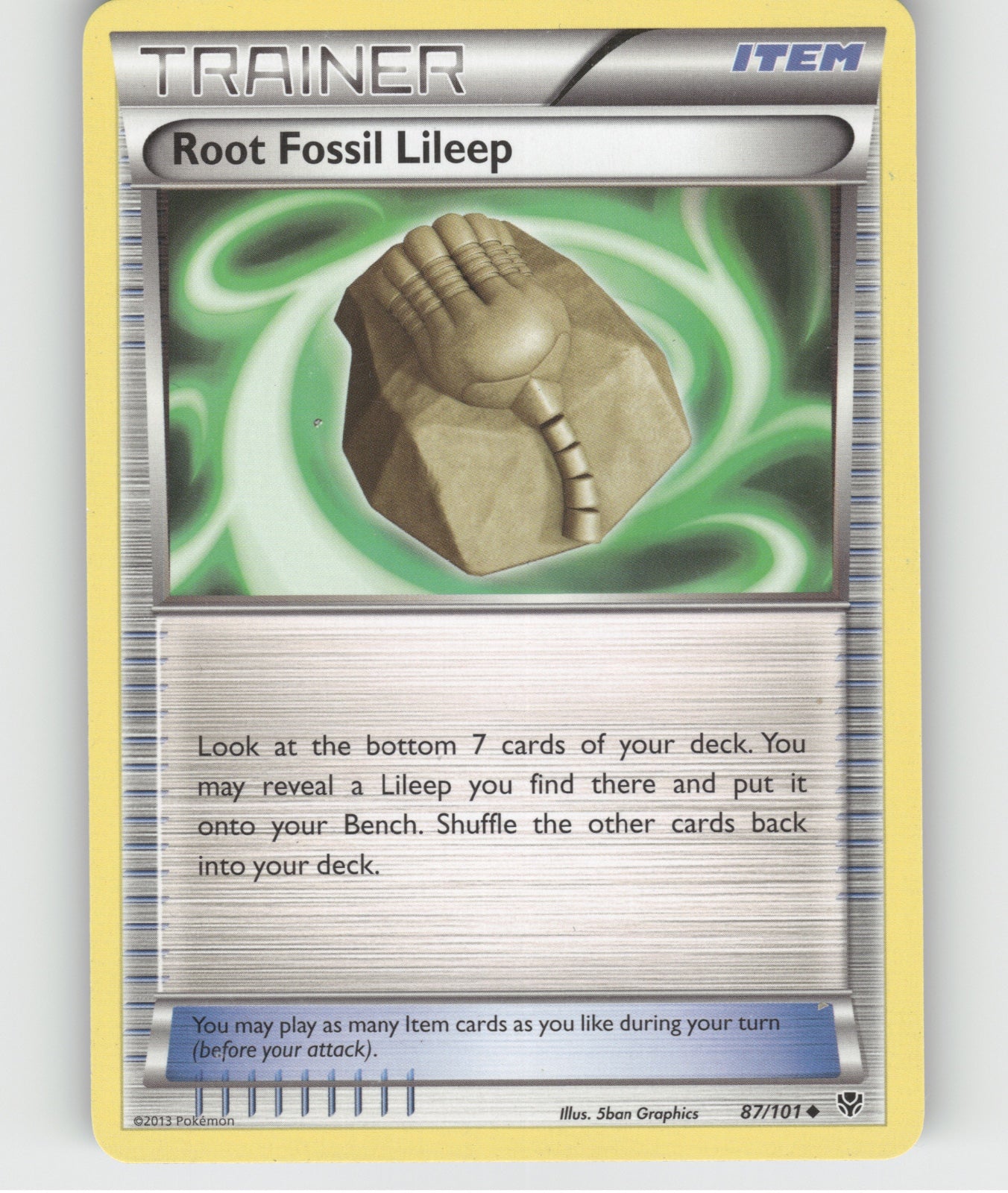 Root Fossil Common Legends Awakened 139/146 NM