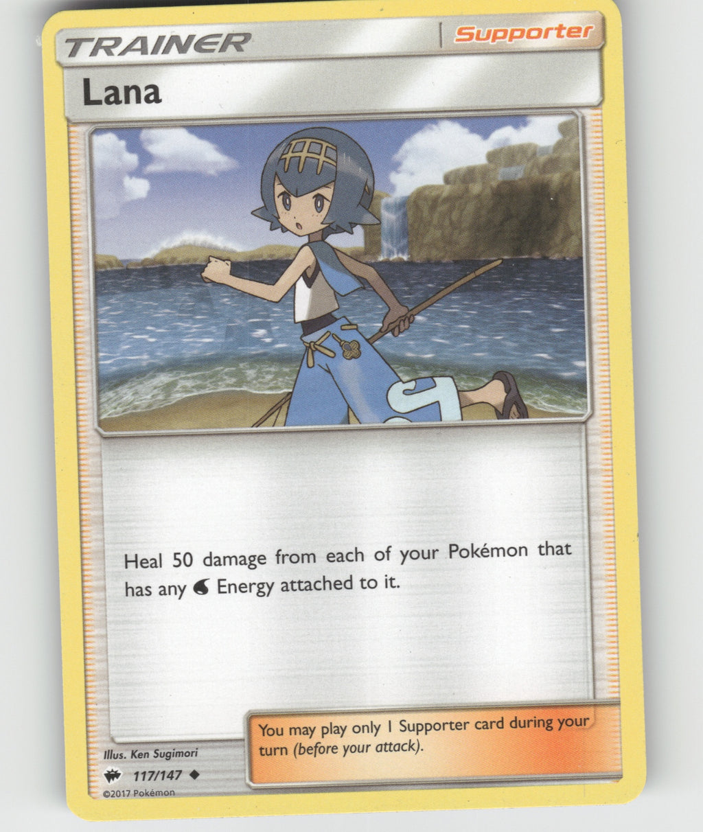 Lana Uncommon SM - Burning Shadows 117/147 NM