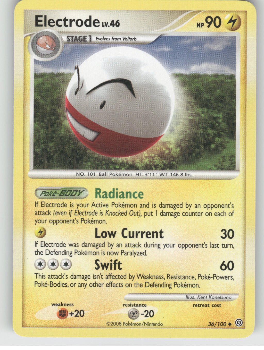 Electrode (36) Uncommon Stormfront 36/100 NM