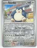 Snorlax Reverse Holo Uncommon SV06: Twilight Masquerade 136/167 NM