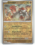Groudon Reverse Holo Rare SV: Prismatic Evolutions 049/131 NM