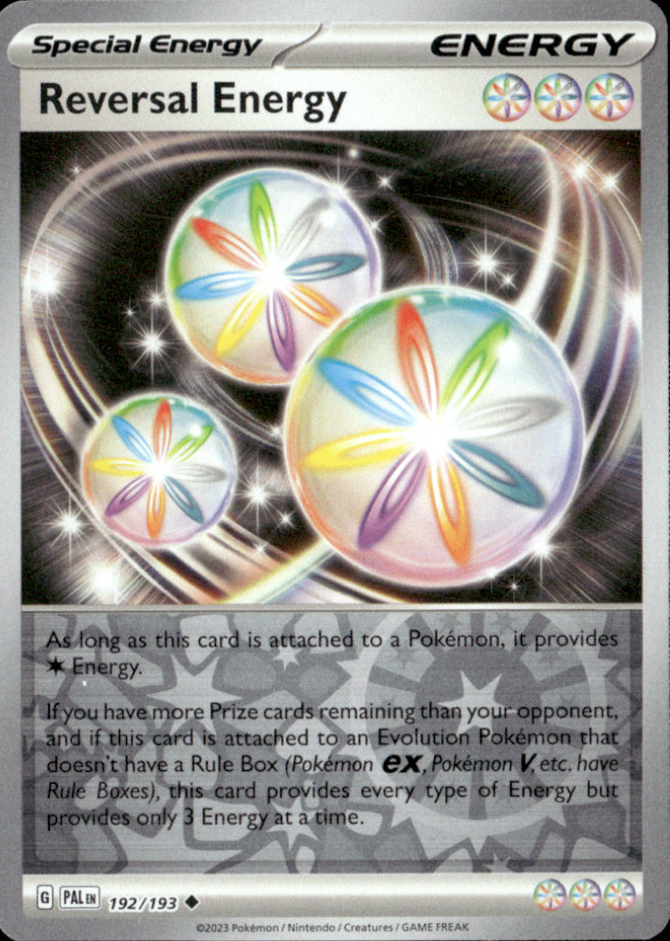 Reversal Energy Reverse Holo Uncommon SV02: Paldea Evolved 192/193 NM