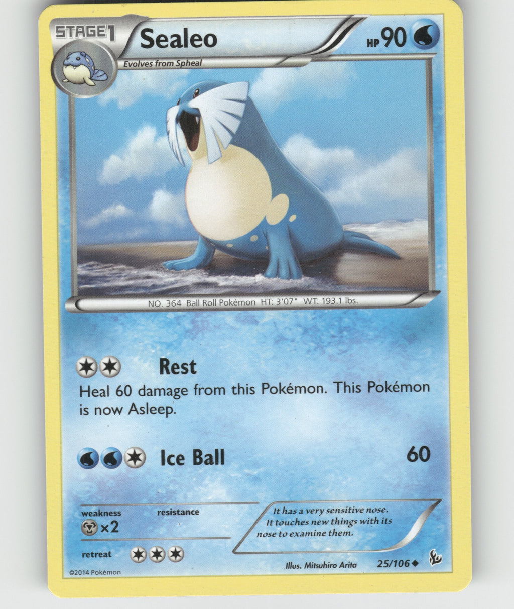 Sealeo Uncommon XY - Flashfire 25/106 NM