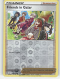 Friends in Galar Reverse Holo Uncommon SWSH09: Brilliant Stars 140/172 NM