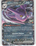 Team Rocket's Crobat ex Holo Double Rare SV10: Destined Rivals 122/182 NM