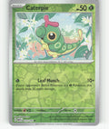 Caterpie Reverse Holo Common SV: Scarlet & Violet 151 010/165 NM