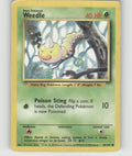Weedle Common Base Set 069/102 DMG