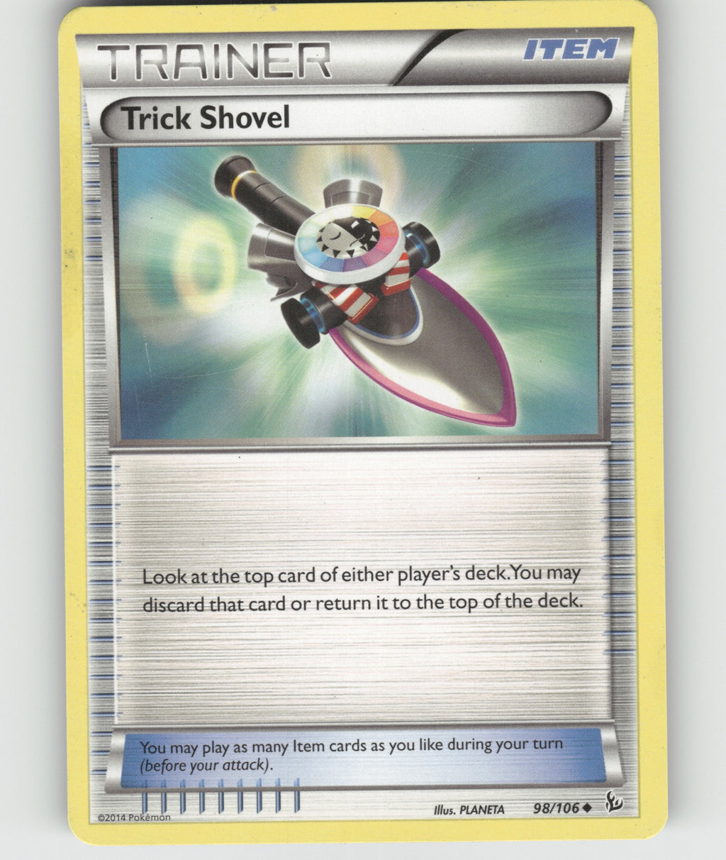 Trick Shovel Uncommon XY - Flashfire 98/106 NM