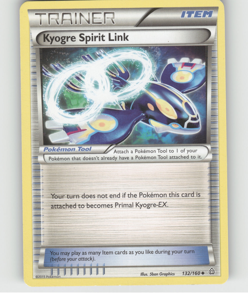 Kyogre Spirit Link Uncommon XY - Primal Clash 132/160 NM